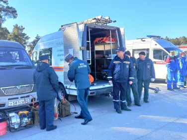 Смотр готовности техники к пожароопасному и паводковому сезонам 2025 года